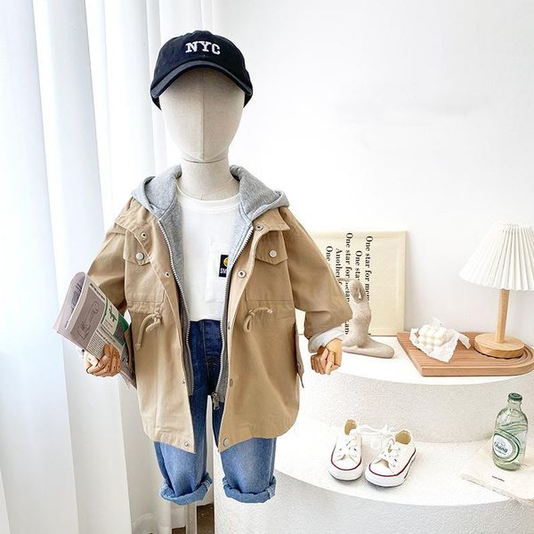 coat koodykids boys autumn solid khaki hooded trench kids baby boy girls casual outwear classic 2-6 years, Blue;gray
coat koodykids boys autumn solid khaki hooded trench kids baby boy girls casual outwear classic 2-6 years, Blue;gray