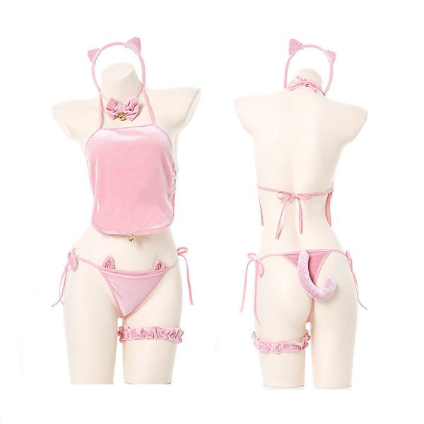 rabbit lingerie set cute pig cat cosplay uniform release bellyband underwear toy glove nightwear sleepwear set, Red;black
rabbit lingerie set cute pig cat cosplay uniform release bellyband underwear toy glove nightwear sleepwear set, Red;black