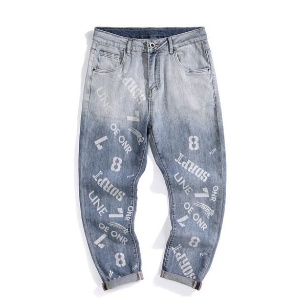 men's jeans copped trousers faded blue stretch high street capris pants fashion patterns desinger baggy denim
men's jeans copped trousers faded blue stretch high street capris pants fashion patterns desinger baggy denim
