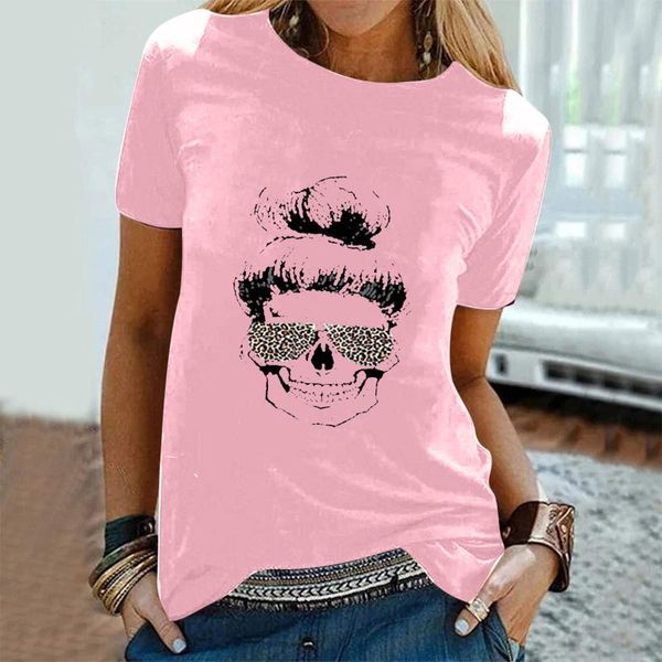 ladies mother's day printed t-shirt round neck loose casual short sleeve camisetas de mujer chemisiers#45 women's, White
ladies mother's day printed t-shirt round neck loose casual short sleeve camisetas de mujer chemisiers#45 women's, White