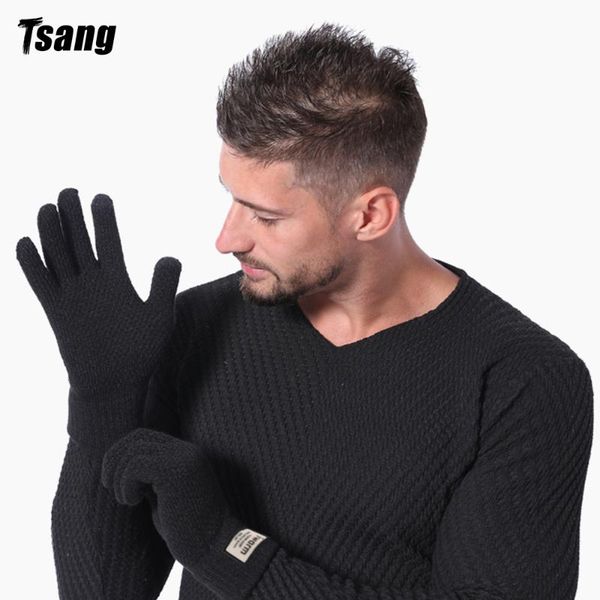 cycling gloves winter men knitted fluff touch screen male mitten thicken warm wool cashmere solid autumn business glove, Black
cycling gloves winter men knitted fluff touch screen male mitten thicken warm wool cashmere solid autumn business glove, Black