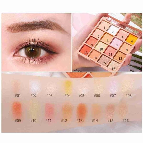 eye shadow 16 colors mashed potato sequins palette mini eyeshadow pearlescent matte waterproof portable powder peach blosso v2o9
eye shadow 16 colors mashed potato sequins palette mini eyeshadow pearlescent matte waterproof portable powder peach blosso v2o9