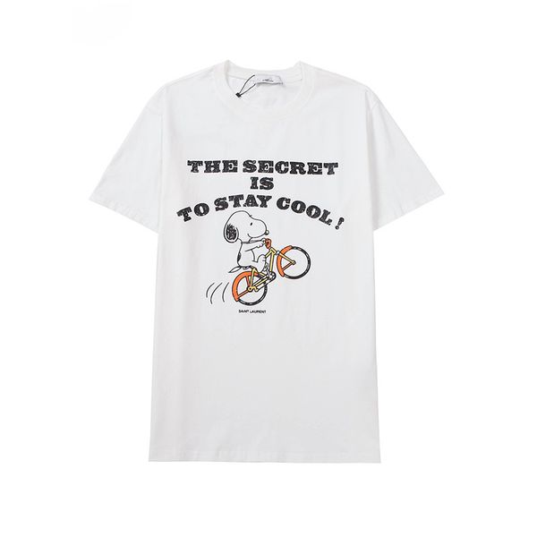 designer luxury new round neck cotton t-shirt autumn winter couple short sleeve 2 color black and white hkgmk, White;black
designer luxury new round neck cotton t-shirt autumn winter couple short sleeve 2 color black and white hkgmk, White;black