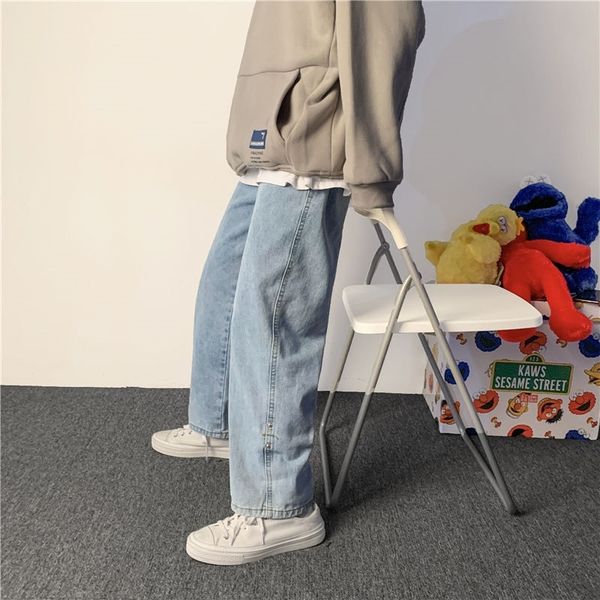 men's jeans spring summer blue black fashion retro harajuku men streetwear loose hip-hop straight denim trousers mens hu34
men's jeans spring summer blue black fashion retro harajuku men streetwear loose hip-hop straight denim trousers mens hu34