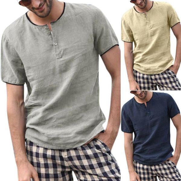 men's t-shirts mens button crew neck t-shirt muscle casual short sleeve tee shirt blouse, White;black
men's t-shirts mens button crew neck t-shirt muscle casual short sleeve tee shirt blouse, White;black