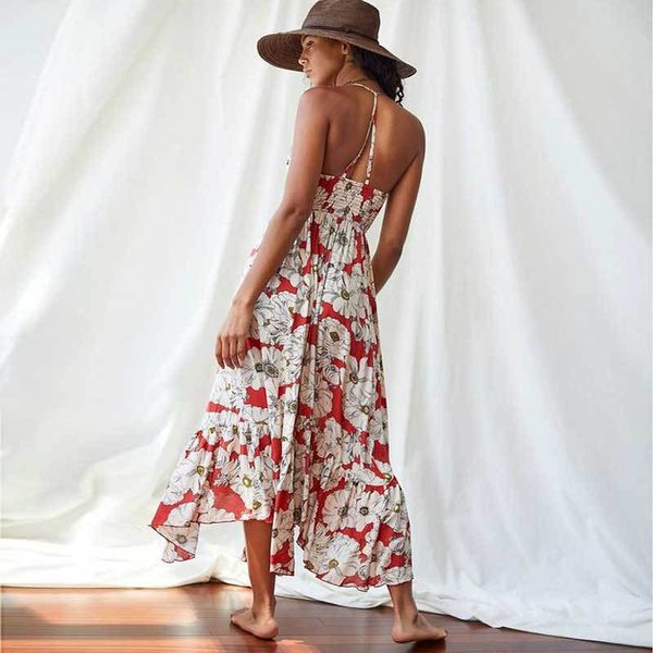 inspired floral print maxi dress for women straps smocked bodice summer beach dress bohemian beachy dresses for women 210412, Black;gray
inspired floral print maxi dress for women straps smocked bodice summer beach dress bohemian beachy dresses for women 210412, Black;gray