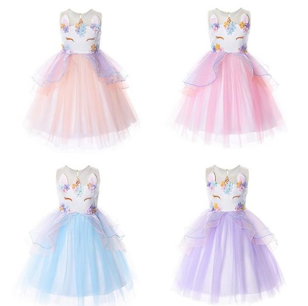 unicorn ins kids summer party dresses girls dresses floral girls princess dresses cute birthday kids party dress wedding dress, Red;yellow
unicorn ins kids summer party dresses girls dresses floral girls princess dresses cute birthday kids party dress wedding dress, Red;yellow