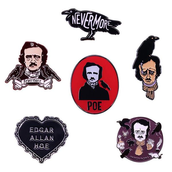 pins, brooches great writer poet edgar allan poe brooch nevermore raven crow halloween weird gothic horror pin literature bookworm gift, Gray
pins, brooches great writer poet edgar allan poe brooch nevermore raven crow halloween weird gothic horror pin literature bookworm gift, Gray