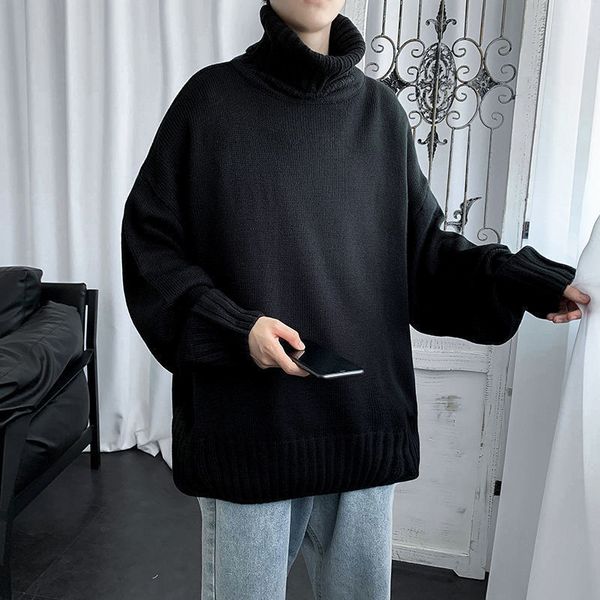 men's sweaters winter turtleneck men's loose trend solid color bottomed sweater korean student line clothing aaaq, White;black
men's sweaters winter turtleneck men's loose trend solid color bottomed sweater korean student line clothing aaaq, White;black