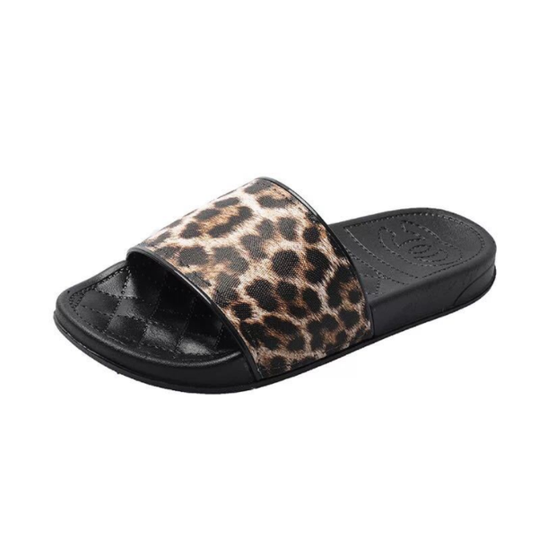 slippers 2021 sandals and women summer wear leopard slip toe non-slip flat ladies a019, Black
slippers 2021 sandals and women summer wear leopard slip toe non-slip flat ladies a019, Black