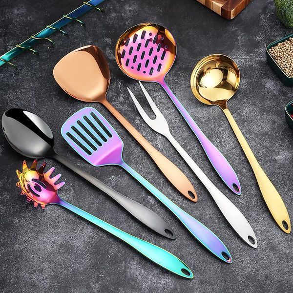 spoons wilona stainless steel kitchenware set nordic style multi-function spatula cooks spoon pothook kitchen sets 5 colors
spoons wilona stainless steel kitchenware set nordic style multi-function spatula cooks spoon pothook kitchen sets 5 colors