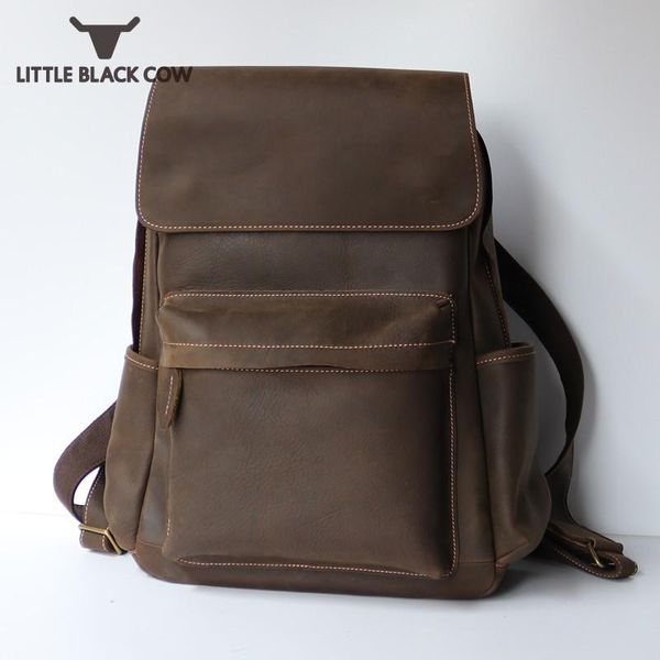 backpack teenager girls boys school bags vintage business man casual trip travel bag large capacity genuine leather backpacks
backpack teenager girls boys school bags vintage business man casual trip travel bag large capacity genuine leather backpacks