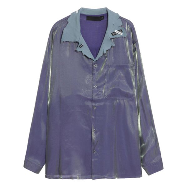 women casual minimalist sky blue big size pleated blouse lapel long sleeve loose shirt fashion summer 16f1217 210510, White
women casual minimalist sky blue big size pleated blouse lapel long sleeve loose shirt fashion summer 16f1217 210510, White