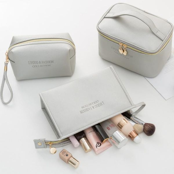 cosmetic bags & cases women bag waterproof zipper large capacity make up solid travel washing makeup organizer beauty case toiletry
cosmetic bags & cases women bag waterproof zipper large capacity make up solid travel washing makeup organizer beauty case toiletry