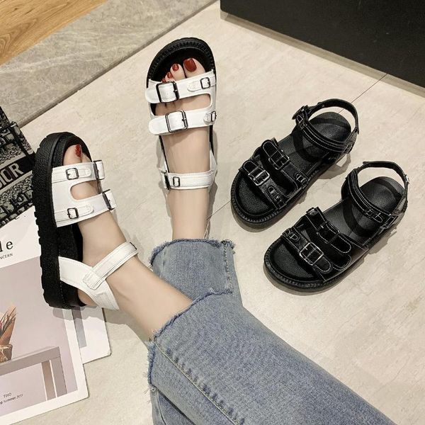 sandals women platform fashion buckle strap thick bottom shoes female casual outdoor beach leather chunky sole sport sandal, Black
sandals women platform fashion buckle strap thick bottom shoes female casual outdoor beach leather chunky sole sport sandal, Black