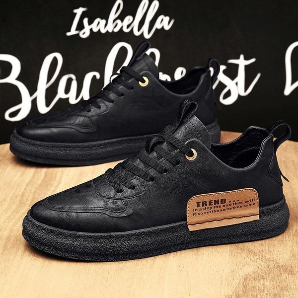 shoes leather brand men vulcanized shoes sneakers 2022 trend black casual new shoe italian shoes leisure male sneakers
shoes leather brand men vulcanized shoes sneakers 2022 trend black casual new shoe italian shoes leisure male sneakers