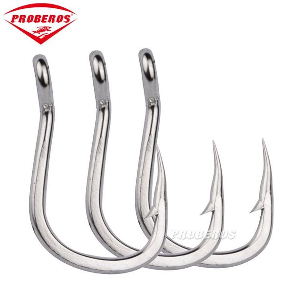 fishing hooks proberos 5pcs seawater resistant sea hook fishhooks 1-13# for hunting big ocean carp bass fish treble tackle
fishing hooks proberos 5pcs seawater resistant sea hook fishhooks 1-13# for hunting big ocean carp bass fish treble tackle