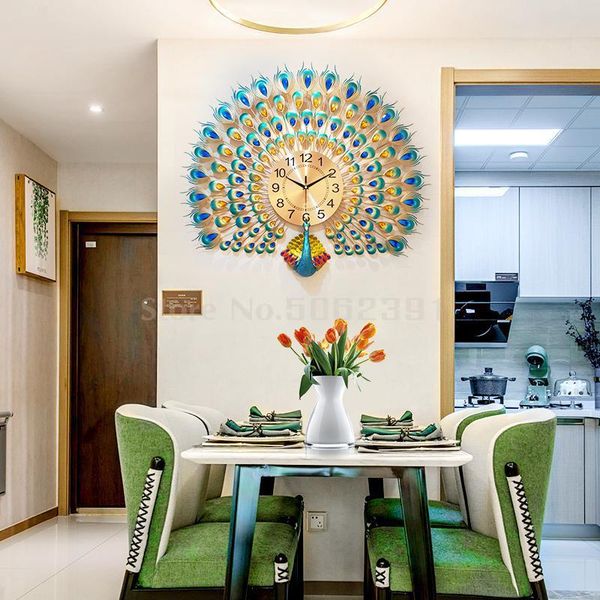 wall clocks 8000 watch table living room clock personality creative fashion peacock hanging simple atmosphere 21 inch
wall clocks 8000 watch table living room clock personality creative fashion peacock hanging simple atmosphere 21 inch