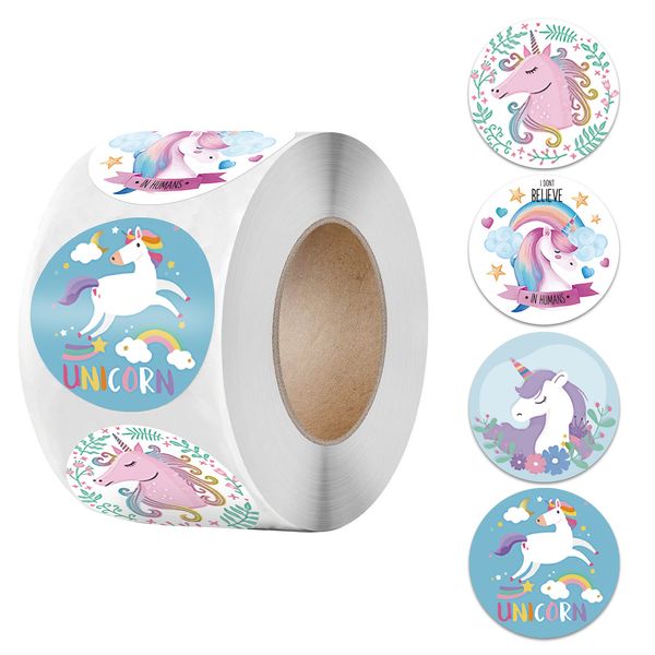 Cute Unicorn Sticker for Kids 500pcs/roll Encouragement Sticker for School Student Teacher Supplies Animals Reward Sticker
Cute Unicorn Sticker for Kids 500pcs/roll Encouragement Sticker for School Student Teacher Supplies Animals Reward Sticker
