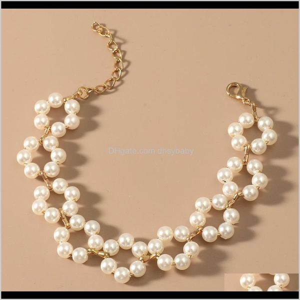 beaded, strands bracelets jewelry drop delivery 2021 ins personality design mori cold wind woven pearl beaded/strands womens simple geometri, Black
beaded, strands bracelets jewelry drop delivery 2021 ins personality design mori cold wind woven pearl beaded/strands womens simple geometri, Black