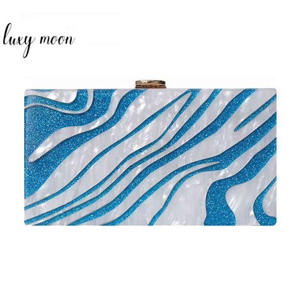 striped sequin women's clutch bag party chain shoulder bag blue acrylic evening bag wedding purse and handbag zd1962 
striped sequin women's clutch bag party chain shoulder bag blue acrylic evening bag wedding purse and handbag zd1962