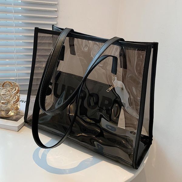evening bags transparent large-capacity bag women's jelly one-shoulder big western style tote for women
evening bags transparent large-capacity bag women's jelly one-shoulder big western style tote for women