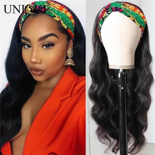 headband human hair wig body wave none lace front wigs glueless brizilian virgin machine made for black women1, Black;brown
headband human hair wig body wave none lace front wigs glueless brizilian virgin machine made for black women1, Black;brown