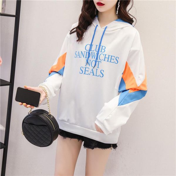 women's hoodies & sweatshirts thin jacket girl spring and autumn 2021 korean version of the wild loose casual clothes a398, Black
women's hoodies & sweatshirts thin jacket girl spring and autumn 2021 korean version of the wild loose casual clothes a398, Black