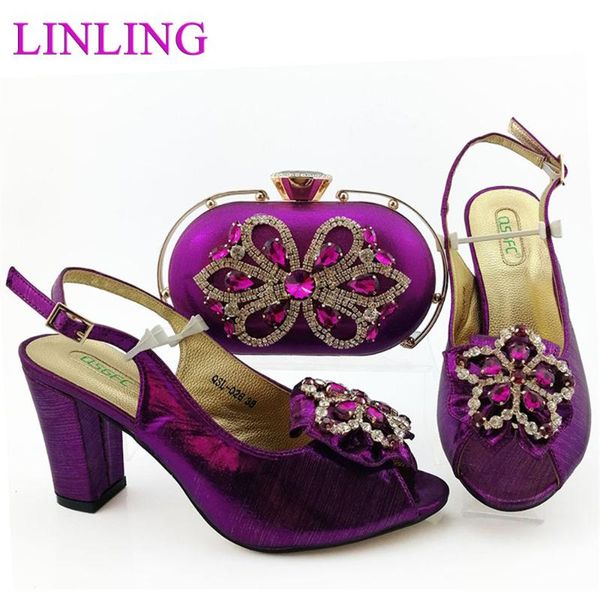 italian design selling purple color nigerian ladies shoes and bag set decorated with flower style colorful crystal dress, Black
italian design selling purple color nigerian ladies shoes and bag set decorated with flower style colorful crystal dress, Black