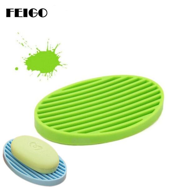 1pc bathroom accessories silicone flexible soap dish storage holder plate tray drain creative home bath tools f39 dishes
1pc bathroom accessories silicone flexible soap dish storage holder plate tray drain creative home bath tools f39 dishes