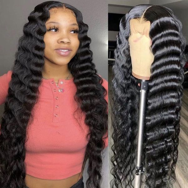 lace wigs loose deep wave wig frontal front human hair for women transparent t part brazilian curly, Black;brown
lace wigs loose deep wave wig frontal front human hair for women transparent t part brazilian curly, Black;brown