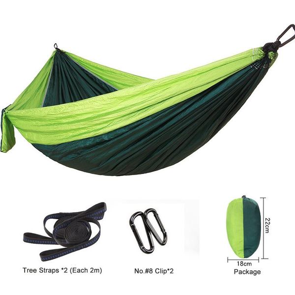 portable camping hammock parachute nylon swing outdoor hiking hanging bed travel backpacking ropes carabiners tents and shelters
portable camping hammock parachute nylon swing outdoor hiking hanging bed travel backpacking ropes carabiners tents and shelters