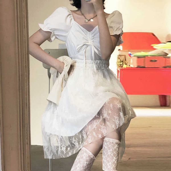 casual dresses korean style basic vingate es women bandage design v-neck elegant beach evening chiffon lace summer y2k vimi, Black;gray
casual dresses korean style basic vingate es women bandage design v-neck elegant beach evening chiffon lace summer y2k vimi, Black;gray