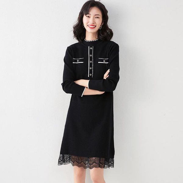 casual dresses bethquenoy black half high collar dress for women clothing vestidos mujer 2021 autumn largos type-h femme midi, Black;gray
casual dresses bethquenoy black half high collar dress for women clothing vestidos mujer 2021 autumn largos type-h femme midi, Black;gray