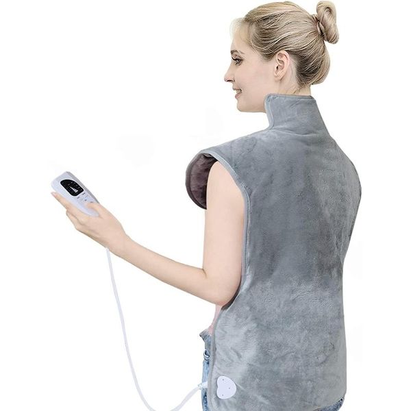 carpets 6 heating level soft microwave neck and shoulder wrap pad electric auto shut off body warmer back pain relief 94*56cm
carpets 6 heating level soft microwave neck and shoulder wrap pad electric auto shut off body warmer back pain relief 94*56cm