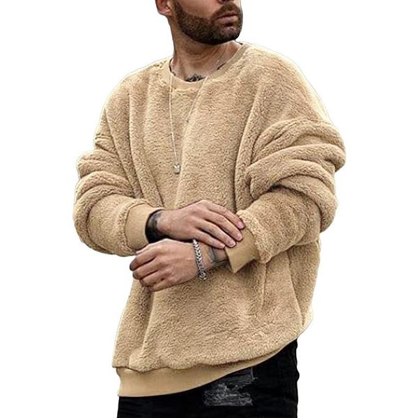 men's hoodies & sweatshirts men fuzzy o nock sweatshirt long sleeve sport winter warm hip hop outwear male traksuit pullover hoody suda, Black
men's hoodies & sweatshirts men fuzzy o nock sweatshirt long sleeve sport winter warm hip hop outwear male traksuit pullover hoody suda, Black