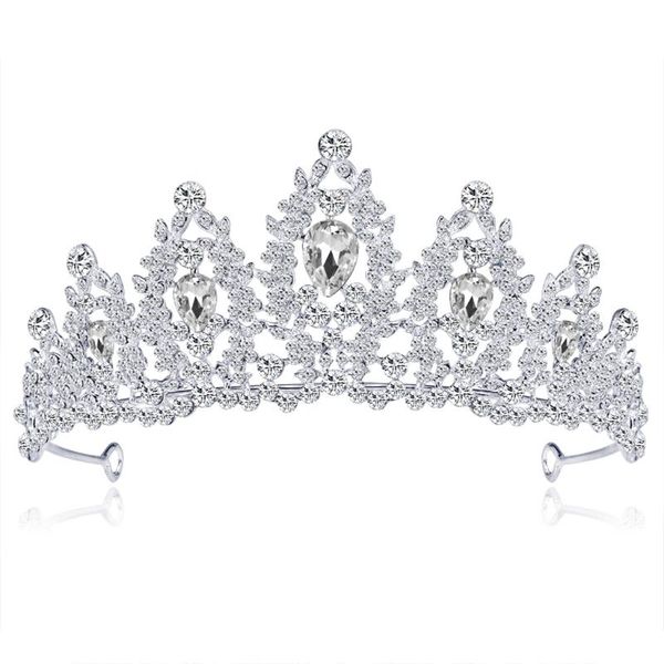 hair clips & barrettes x9fd bride crown stone luxury wedding tiara women headdress queen princess headwear, Golden;silver
hair clips & barrettes x9fd bride crown stone luxury wedding tiara women headdress queen princess headwear, Golden;silver
