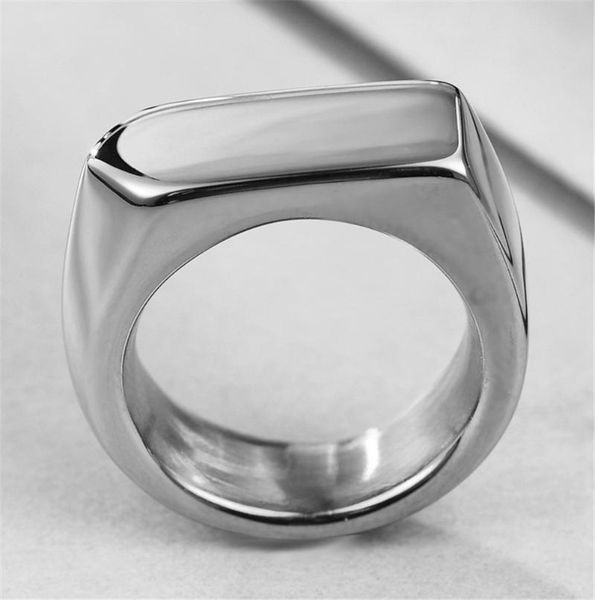 wedding rings vantage black gold silver stainless steel men's signet ring square party brands fashion male classic jewelry, Slivery;golden
wedding rings vantage black gold silver stainless steel men's signet ring square party brands fashion male classic jewelry, Slivery;golden