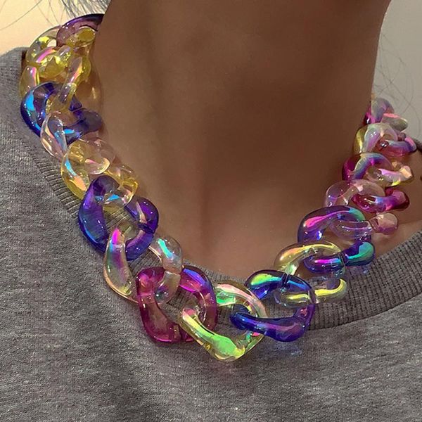chokers stonefans cute colorful short necklace choker jewelry for women fashion streetwear aesthetic accessories vintage big neck chains, Golden;silver
chokers stonefans cute colorful short necklace choker jewelry for women fashion streetwear aesthetic accessories vintage big neck chains, Golden;silver