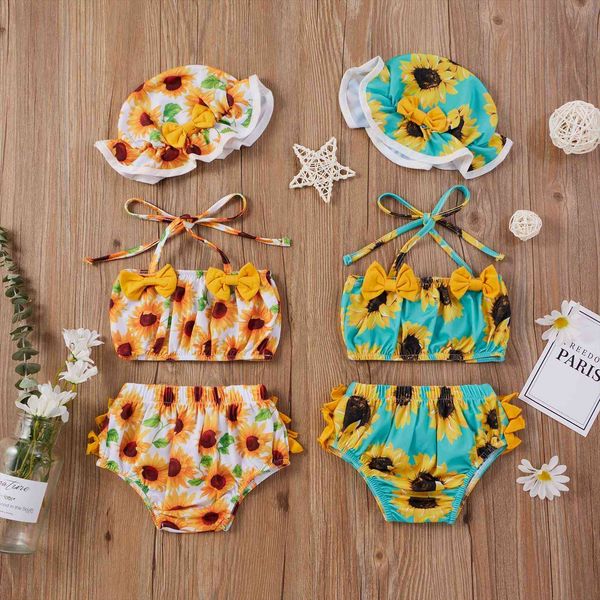 summer baby girls bikini sets sunflowers ruffles belt strapless shorts hats swimwear, White
summer baby girls bikini sets sunflowers ruffles belt strapless shorts hats swimwear, White