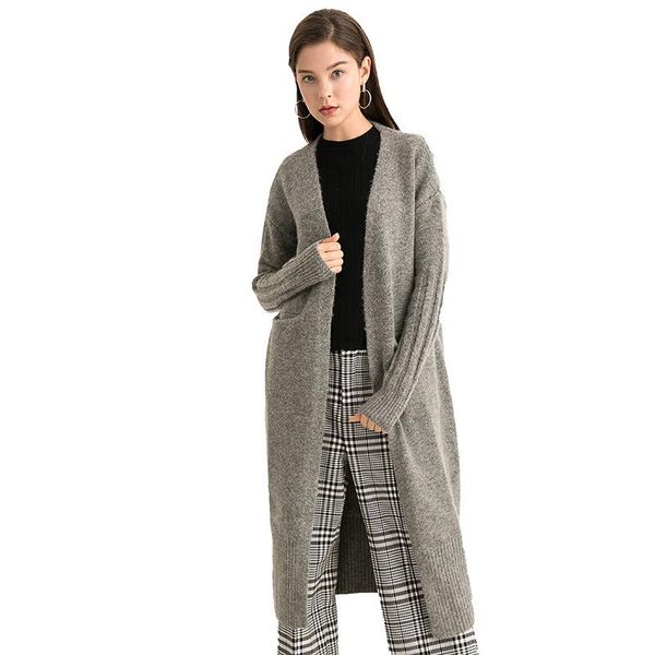women's sweaters cardigan women sweater 2021 solid double pocket cotton casual loose open stitich warm thick long yahaw005kk, White;black
women's sweaters cardigan women sweater 2021 solid double pocket cotton casual loose open stitich warm thick long yahaw005kk, White;black