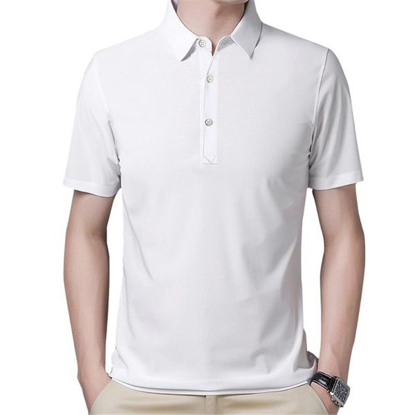 men's polos shirt men fashion daily summer vacation shirts 2021 high street solid color dropship for mens office, White;black
men's polos shirt men fashion daily summer vacation shirts 2021 high street solid color dropship for mens office, White;black