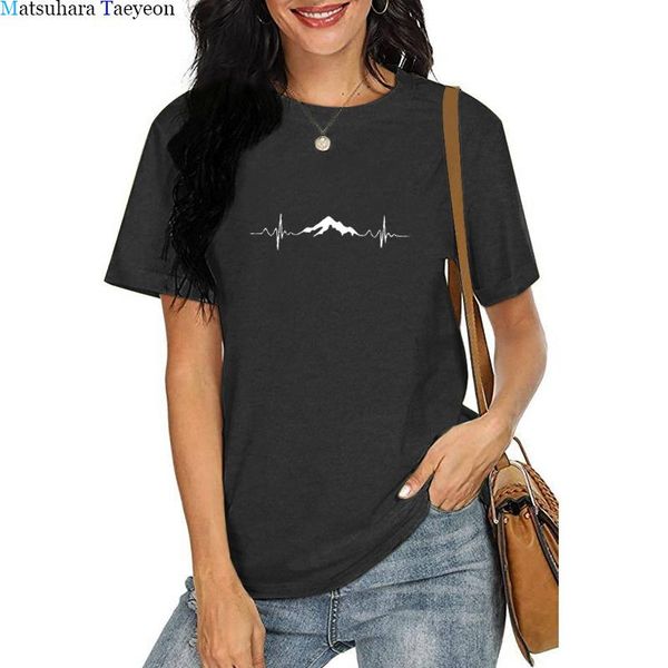 mountains hiking heartbeat print women tshirt cotton casual funny t shirt round neck tee cool hipster graphic tees women's t-shirt, White
mountains hiking heartbeat print women tshirt cotton casual funny t shirt round neck tee cool hipster graphic tees women's t-shirt, White