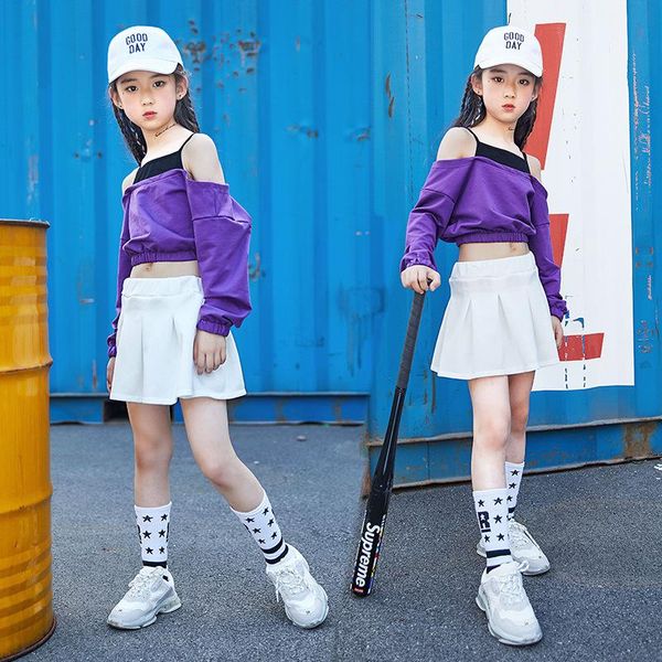 kid fashion hip hop off shoulder crop camiseta de manga larga faldas plisadas blancas para niña traje baile jazz ropa stage wear, Black;red
kid fashion hip hop off shoulder crop camiseta de manga larga faldas plisadas blancas para niña traje baile jazz ropa stage wear, Black;red