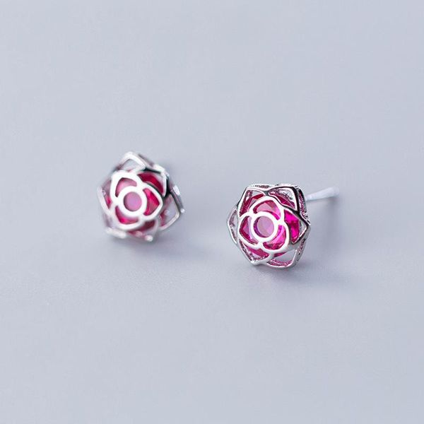 stud mloveacc original 925 sterling silver shimmering rose petals flower earrings with pink cz fashion jewelry, Golden;silver
stud mloveacc original 925 sterling silver shimmering rose petals flower earrings with pink cz fashion jewelry, Golden;silver