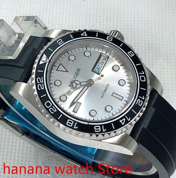 wristwatches watch men's luxury sports and leisure waterproof mechanical clock double number bezel rotating 120 clicks, Slivery;brown
wristwatches watch men's luxury sports and leisure waterproof mechanical clock double number bezel rotating 120 clicks, Slivery;brown