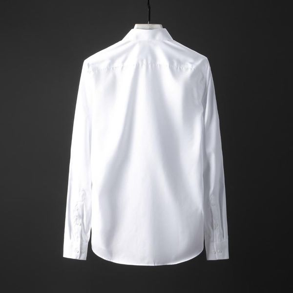 men's casual shirts 100% cotton men shirt fashion white black long sleeve mens dress hight quality eyelets rivets collar man 4xl
men's casual shirts 100% cotton men shirt fashion white black long sleeve mens dress hight quality eyelets rivets collar man 4xl