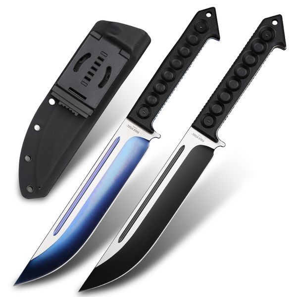 cold steel katana d2 tactical knife black and blue g10 handle outdoor camping hunting knife tool with k sheath for wilderness survival rescu
cold steel katana d2 tactical knife black and blue g10 handle outdoor camping hunting knife tool with k sheath for wilderness survival rescu