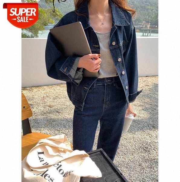 tg short denim jacket women retro small lapel long sleeve buttoned 13377 #ri2j, Black;gray
tg short denim jacket women retro small lapel long sleeve buttoned 13377 #ri2j, Black;gray