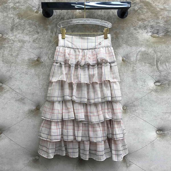dress luxury high-end contrast plaid sweet long skirts womens high waist zipper fly button cute 7 layers ruffles cake skirt, Black;gray
dress luxury high-end contrast plaid sweet long skirts womens high waist zipper fly button cute 7 layers ruffles cake skirt, Black;gray